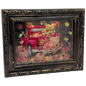 Lighted Spinning Water Globe Frame - Red Pickup Truck