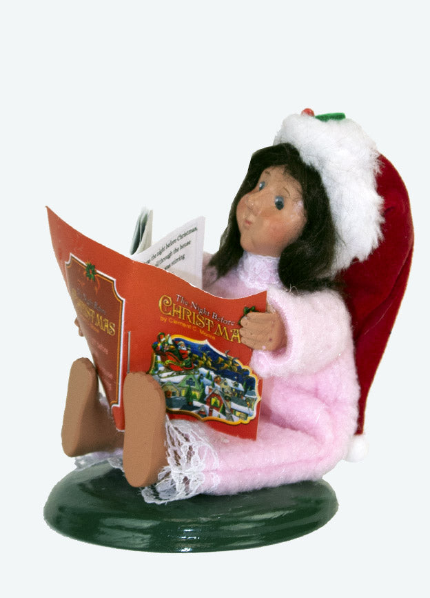 Toddler with Book