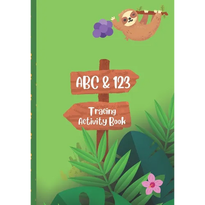 ABC's & 123's Tracing Activity Book - Paperback