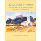 20 Greatest Hymns for Trumpet and Trombone Duet with Piano Accompaniment - Paperback