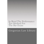 In Brief: The Performance Test Method For The Bar Exam: Look Inside! The Author's Bar Exam Performance Tests Were Selected For Publication! - Paperback