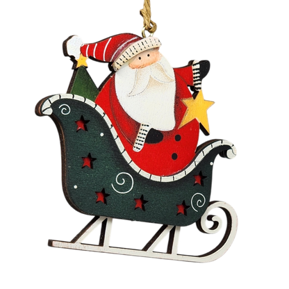 Rustic Wood Ornament -