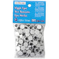 Flat Back Wiggle Eyes 190 piece pack