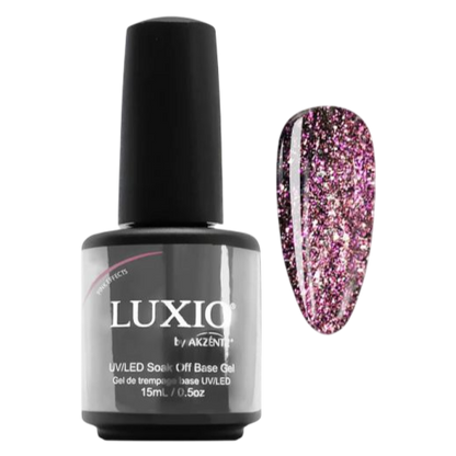 Luxio - Effects Pink Shimmer Top Gel, 15ml