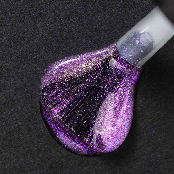 Luxio - Effects Purple Shimmer Top Gel, 15ml