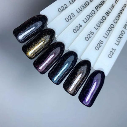 Luxio - Effects Purple Shimmer Top Gel, 15ml