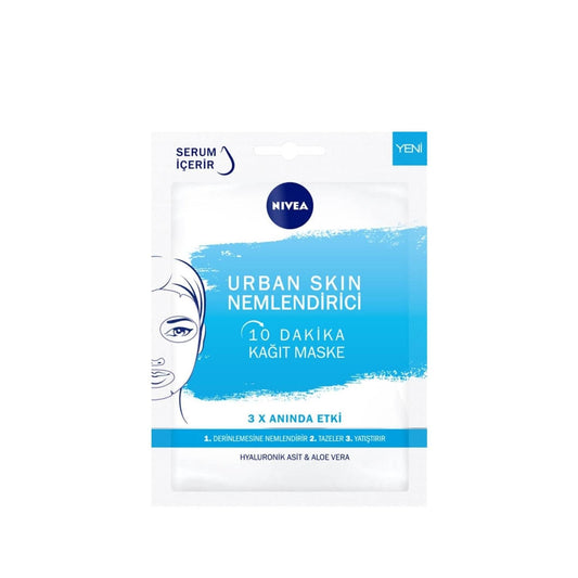 Nivea Moisturizing Face Mask - 10 Minute Hydrating Skincare for Dry Skin