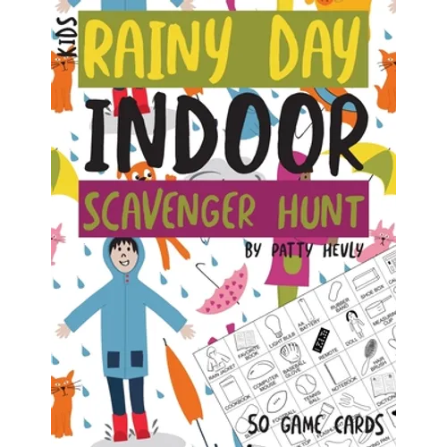 Kids Rainy Day Indoor Scavenger Hunt - Paperback