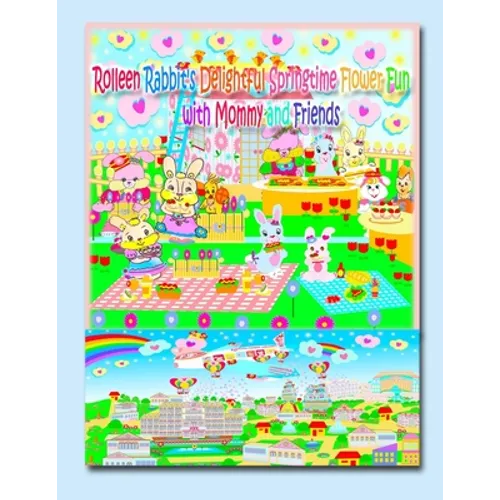 Rolleen Rabbit's Delightful Springtime Flower Fun with Mommy and Friends - Paperback