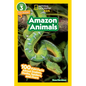 Amazon Animals (National Geographic Kids Readers, Level 3): 100 Fun Facts about Snakes, Sloths, Spiders, and More - Paperback