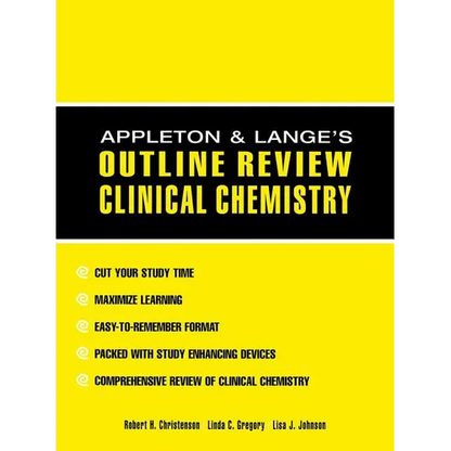 Appleton & Lange Outline Review: Clinical Chemistry - Paperback