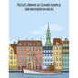 Paisajes urbanos de ciudades europeas libro para colorear para adultos - Paperback