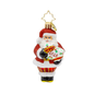 Christopher Radko Little Gem Glass Ornament - Santa's Special Gift 2025