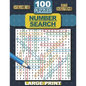 100 Number Search Puzzles: Number Search Puzzle Book for Adults, Teens and Seniors, Large Print-Edition, with Solutions, Vol 02 (Search and Find) - Paperback
