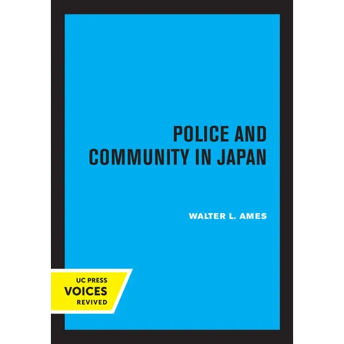 Police and Community in Japan - Paperback