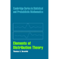 Elements of Distribution Theory - Hardcover