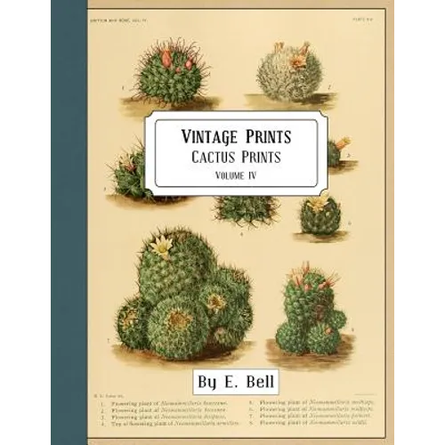 Vintage Prints: Cactus Prints - Paperback