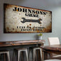Garage Sign