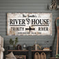 Personalized River House Sign II