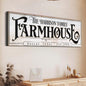 Vintage Rust Farmhouse Sign