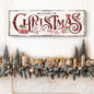 Family Welcome To Christmas Sign II