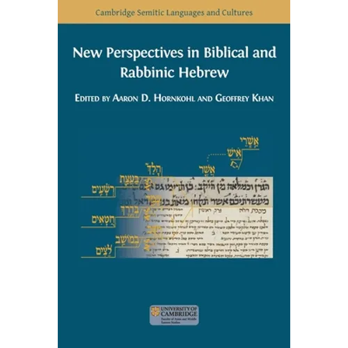 New Perspectives in Biblical and Rabbinic Hebrew - Paperback