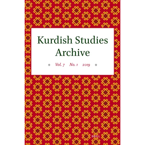 Kurdish Studies Archive: Vol. 7 No. 1 2019 - Paperback