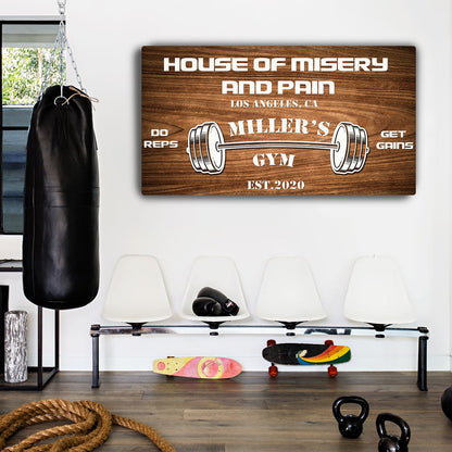 Gym Sign XII