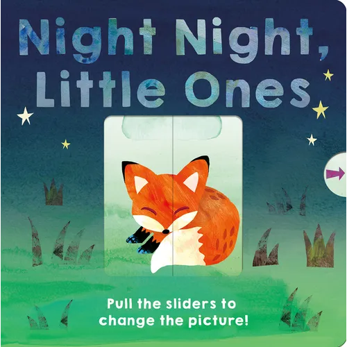 Night Night, Little Ones: Pull the Sliders to Change the Picture! - Board Book