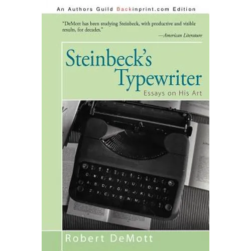 Steinbeck's Typewriter: Essays on His Art - Paperback