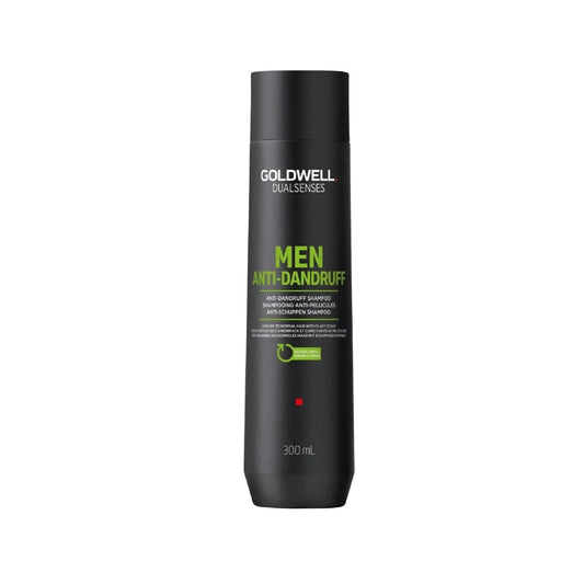 Goldwell Dualsenses Anti-Dandruff Shampoo for Men - 300ml, Soothes & Controls Flakes, Gentle on Scalp