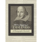 William Shakespeare's First Folio: A Photographic Facsimile - Hardcover