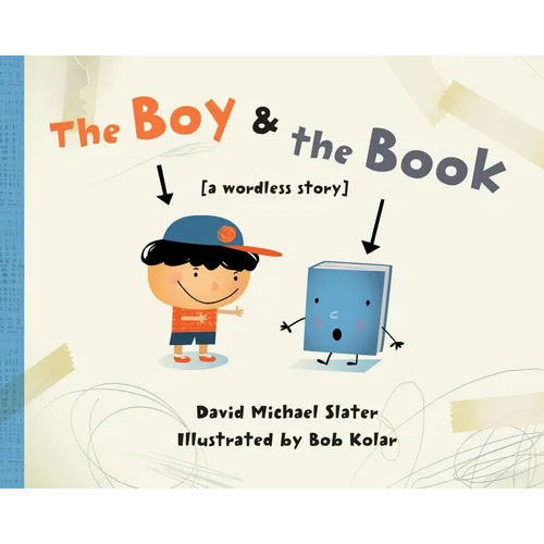 The Boy & the Book: [A Wordless Story] - Hardcover