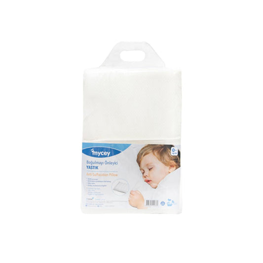 Mycey Baby Anti-Choking Pillow - Safe Sleeping Solution for Infants, Cotton Fabric, Portable & Easy to Carry