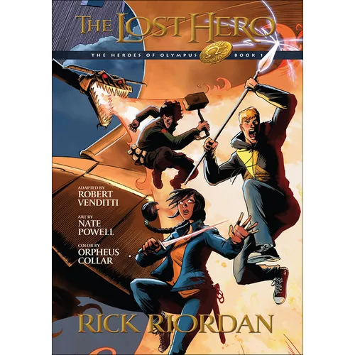 Lost Hero: The Graphic Novel - Hardcover