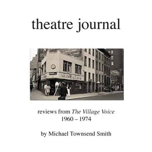 theatre journal 1960-1974 - Paperback