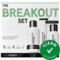 The Breakout Set: Skincare for Acne-Prone Skin | Salicylic & Succinic Acid, Niacinamide | Clear Pores, Oil Control, Blemish & Blackhead Treatment, Cruelty-Free