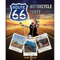 Motorcycle Party Guide to Route 66 (B&W Version) - Paperback