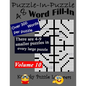 Puzzle-in-Puzzle Word Fill-In Puzzles, Volume 10: 48 Puzzles - Paperback