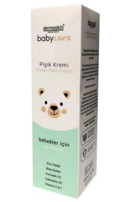 Dermoskin BabyCare Diaper Rash Cream - Natural Relief with 23% Zinc Oxide for Infants