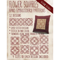 Flower Squares Hand Embroidery Patterns - Paperback