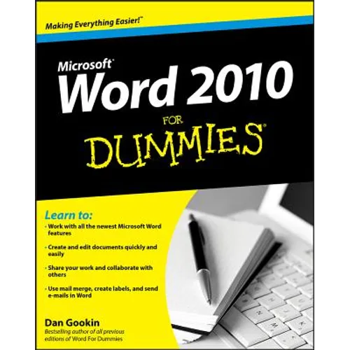 Word 2010 For Dummies - Paperback