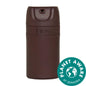 Essential Refillable Travel Container: Leakproof & Eco-Friendly TSA Approved Travel Size Bottle for Toiletries & Beauty - Sundown Plum Brown