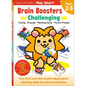 Play Smart Brain Boosters: Challenging - Age 2-3: Pre-K Activity Workbook: Boost Independent Thinking Skills: Tracing, Coloring, Shapes, Cutting, Draw - Paperback
