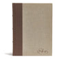 CSB Spurgeon Study Bible, Brown/Tan Cloth Over Board - Hardcover