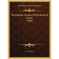 The Ethiopic Version Of The Book Of Enoch (1906) - Hardcover
