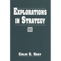 Explorations in Strategy - Paperback