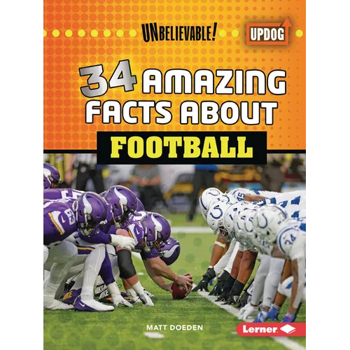 34 Amazing Facts about Football - Paperback