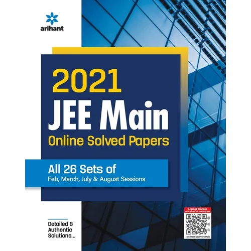 2021 JEE Main Online Solved Papers All 26 Sets Of Feb, March, July & Aug Sessions - Paperback