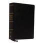 NKJV Study Bible, Premium Bonded Leather, Black, Red Letter Edition, Comfort Print: The Complete Resource for Studying God's Word - Bonded Leather
